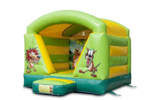 Te koop Springkussen Mini overdekt Jungle, Hobby en Vrije tijd, Feestartikelen | Verhuur, Nieuw, Overige, Ophalen