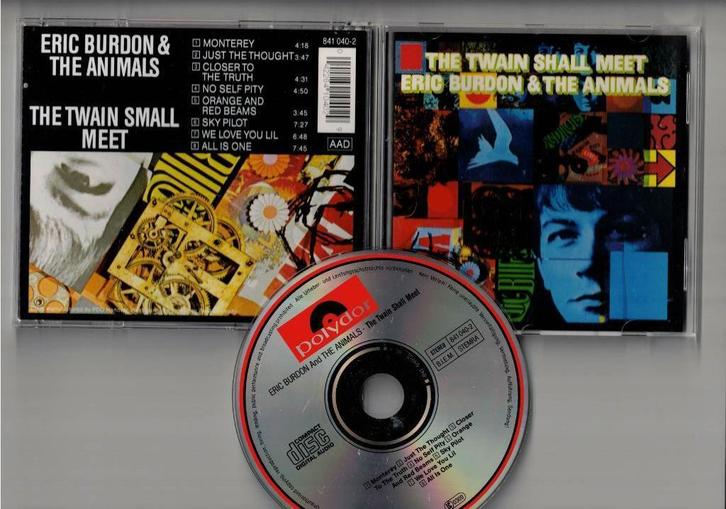 ERIC BURDON & THE ANIMALS CD The Twain Shall Meet, Cd's en Dvd's, Cd's | Rock, Gebruikt, Poprock, Ophalen of Verzenden