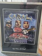 Prachtige poster Canal+ ism Herman Brood/84,5 cm x 64 cm, Verzamelen, Ophalen, Zo goed als nieuw, A1 t/m A3