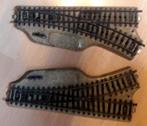set Marklin M-rails wissels L+R, Wisselstroom, Gebruikt, Rails, Ophalen of Verzenden