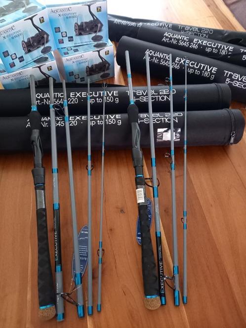 Aquantic Reishengels (Zoutwater) 150 en 180 grams...in koker, Watersport en Boten, Hengelsport | Algemeen, Nieuw, Werphengel, Ophalen of Verzenden