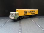 147 brekina daf schenker nijmegen oplegger 1:87 truck trein, Ophalen of Verzenden, Zo goed als nieuw, Bus of Vrachtwagen, Brekina
