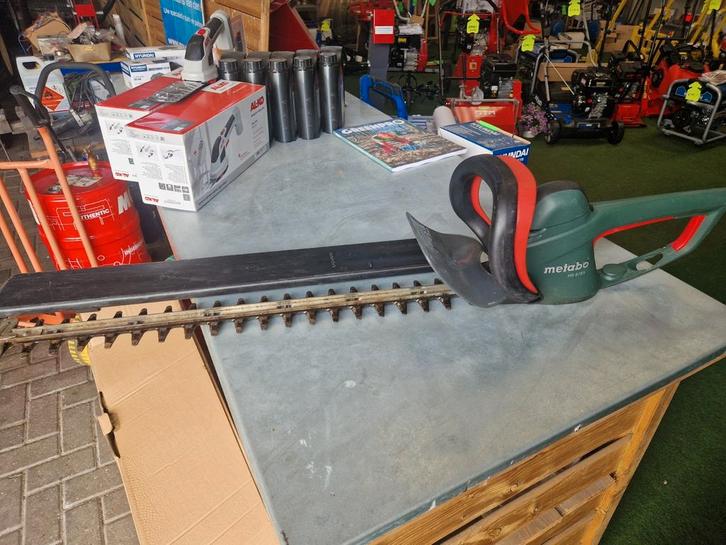 Metabo heggenschaar, Tuin en Terras, Heggenscharen, Gebruikt, Elektrisch, Ophalen of Verzenden