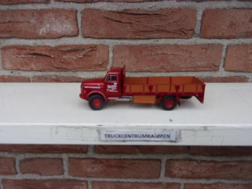 Tekno  Volvo  495  met  open  laadbak  van  J.  Peeters., Hobby en Vrije tijd, Modelauto's | 1:50, Nieuw, Bus of Vrachtwagen, Tekno