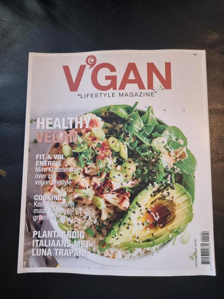 Vegan Lifestyle Magazine editie 2-2021, Boeken, Tijdschriften en Kranten, Zo goed als nieuw, Lichaam en Geest, Verzenden