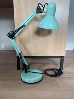 Bureaulamp mintgroen, Ophalen of Verzenden, Zo goed als nieuw, 50 tot 75 cm