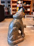 Raar Zwaar beeldje beeldje van een kat, Ophalen of Verzenden, Zo goed als nieuw, Dier