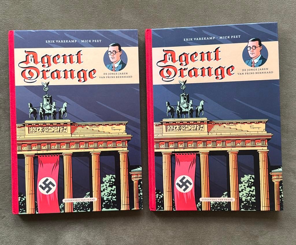 Erik Varekamp - De jonge jaren van prins Berrnhard, Eén stripboek, Zo goed als nieuw, Erik Varekamp; Mick Peet, Ophalen of Verzenden