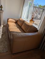 Montel leren bankstel perfecte kwaliteit, Huis en Inrichting, Banken | Sofa's en Chaises Longues, Ophalen, Gebruikt, Leer