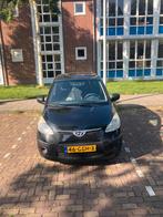 Hyundai i10 1.1 I 5DR 2008 Zwart, Auto's, Voorwielaandrijving, 4 cilinders, 400 kg, Zwart