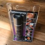 Tattoo Spray - Tijdelijke Tattoo!, Gehele gezicht, Zwart, Nieuw, Ophalen of Verzenden