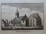 ets Noordwijk aan Zee 18e eeuw Abraham Rademaker, Verzenden