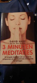 Nina Feldman - 3 minuten meditaties, Boeken, Ophalen of Verzenden, Nina Feldman; David Harp, Zo goed als nieuw