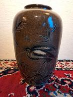 Vintage retro bloemenvaas, Ophalen of Verzenden