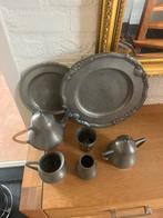 Antiek Tinnen Servies Set, Antiek en Kunst, Ophalen