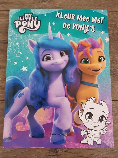 Kleurboek : My little pony - Kleur mee met de pony's - NIEUW, Kinderen en Baby's, Speelgoed | My Little Pony, Nieuw, Ophalen of Verzenden