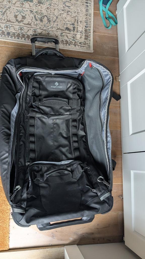 Eagle Creek orv 36 k duffel, Sieraden, Tassen en Uiterlijk, Koffers, Zo goed als nieuw, Zacht kunststof, 70 cm of meer, 35 tot 45 cm
