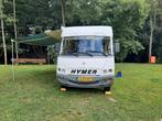 Integraal camper Hymer B654 met hoes en fietsendrager., Ringverwarming, Fiat, Decoder, Particulier