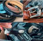 86 lederen Ping Golf riemen in, zwart, bruin div. modellen., Ophalen of Verzenden, Gebruikt, Kleding, Ping