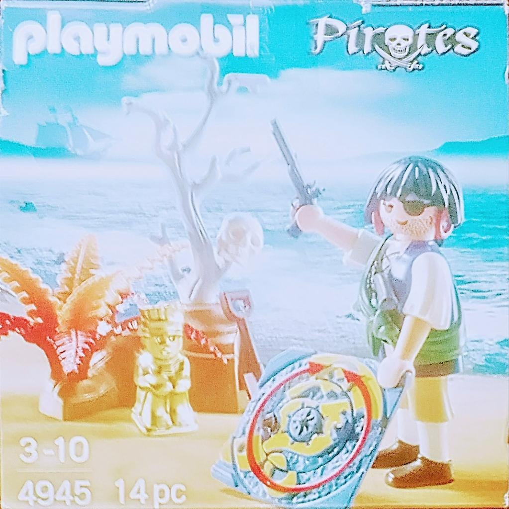 Pirates Piraat Op Zoek Naar De Schat 4945, Ophalen of Verzenden, Gebruikt, Complete set