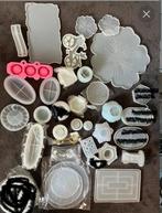 Siliconen mallen jesmonite gips acryl resin art epoxy etc, Ophalen of Verzenden, Zo goed als nieuw