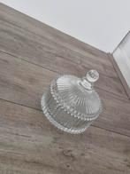 Vintage Kristallen Bonbonnière met Deksel, Antiek en Kunst, Antiek | Glas en Kristal, Ophalen of Verzenden