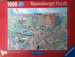 Te Koop Ravensburger puzzel Amsterdam, Ophalen of Verzenden, Zo goed als nieuw