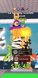 Roblox Steal a Brainrot - La Spooky Grande (343m/s), Spelcomputers en Games, Online, Nieuw, Ophalen of Verzenden, 3 spelers of meer