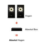 Voxativ Absolut Hagen System (ex-demo), Audio, Tv en Foto, Luidsprekers, Zo goed als nieuw, 120 watt of meer, Front, Rear of Stereo speakers