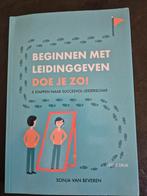 Beginnen met Leidinggeven Doe Je Zo!, Ophalen, Zo goed als nieuw, Sonja van Beveren