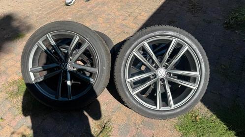 VW Polo Pamplona 17 inch velgen met All seaseon, Auto-onderdelen, Banden en Velgen, Banden en Velgen, All Season, 17 inch, 215 mm