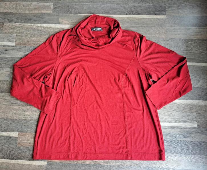 Verpass, dun truitje, 46/48, Kleding | Dames, Grote Maten, Zo goed als nieuw, Trui of Vest, Rood, Ophalen of Verzenden