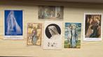 Brocante oude gebeden prentjes - kaartjes, Verzamelen, Religie, Ophalen of Verzenden, Gebruikt, Kaart of Prent, Christendom | Katholiek