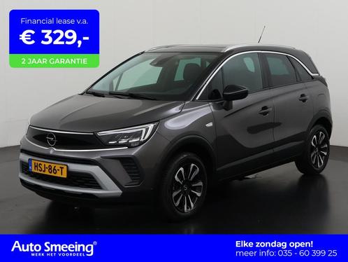 Opel Crossland X 1.2 Turbo Elegance Automaat | Panoramadak |, Auto's, Opel, Bedrijf, Te koop, Crossland X, ABS, Achteruitrijcamera