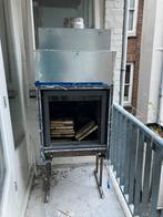 Stuv inbouwhaard, Ophalen, Zo goed als nieuw, Inbouwhaard, Houthaard