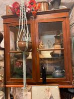 Oude Vitrinekast, groot, Huis en Inrichting, Ophalen, 100 tot 150 cm, 150 tot 200 cm, 25 tot 50 cm