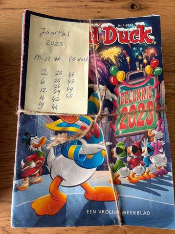 Donald duck jaargang 2023 - niet compleet, 15 weken missen beschikbaar voor biedingen