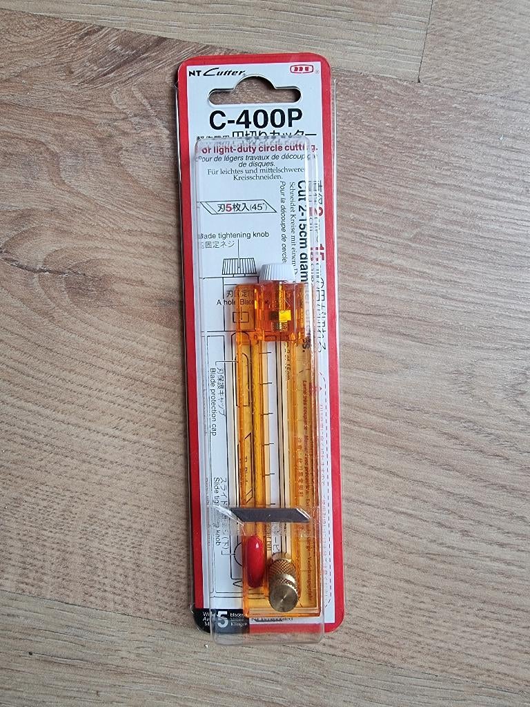 NT Cutter C-400P circelsnijder – nieuw in verpakking, Doe-het-zelf en Verbouw, Gereedschap | Handgereedschap, Nieuw, Ophalen of Verzenden