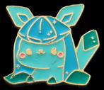 Pokemon Glaceon pin groen-geel, Verzamelen, Speldjes, Pins en Buttons, Verzenden, Nieuw, Figuurtje, Speldje of Pin