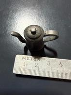 Antieke Tinnen Theepot Miniatuur, Antiek en Kunst, Ophalen of Verzenden