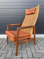 Fauteuil - P. Muntendam voor Gebroeders Jonkers '60, Ophalen, Gebruikt, Riet of Rotan, Minder dan 75 cm