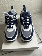 Calvin Klein Jeans Sneakers Marvin maat 39 kleur wit/ blauw, Verzenden, Wit, Nieuw, Sneakers of Gympen