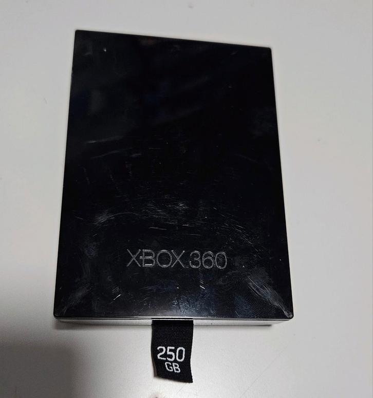 Xbox 360 Harde Schijf 250GB, Spelcomputers en Games, Spelcomputers | Xbox | Accessoires, Zo goed als nieuw, Xbox Original, Controller