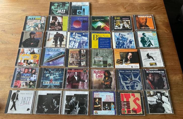 jazz blues cd's 30 stuks, Cd's en Dvd's, Cd's | Jazz en Blues, Zo goed als nieuw, Blues, 1980 tot heden, Ophalen of Verzenden