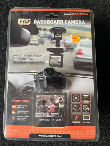 Nieuwe HD Dashboard Camera (Quintezz Dashcam)  Nieuw in doos beschikbaar voor biedingen