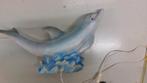Vintage Heiko  Dolfijn Lamp 1960 197l, Kunststof, Gebruikt, Vintage, Ophalen of Verzenden