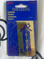 embossing sjabloon huis, Ophalen of Verzenden, Nieuw, Overige thema's, Pons of Mal