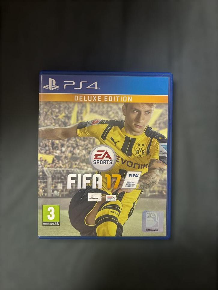 FIFA 17 - Deluxe Edition, Spelcomputers en Games, Games | Sony PlayStation 4, Zo goed als nieuw, Sport, 3 spelers of meer, Vanaf 3 jaar