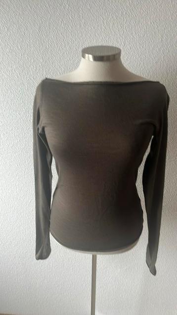 Zgan Sharah Pacini top wol taupe kleur one size beschikbaar voor biedingen