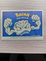 Dunkin Boomer Pokémon sticker #74 Geodude., Verzamelen, Stickers, Overige typen, Ophalen of Verzenden, Zo goed als nieuw
